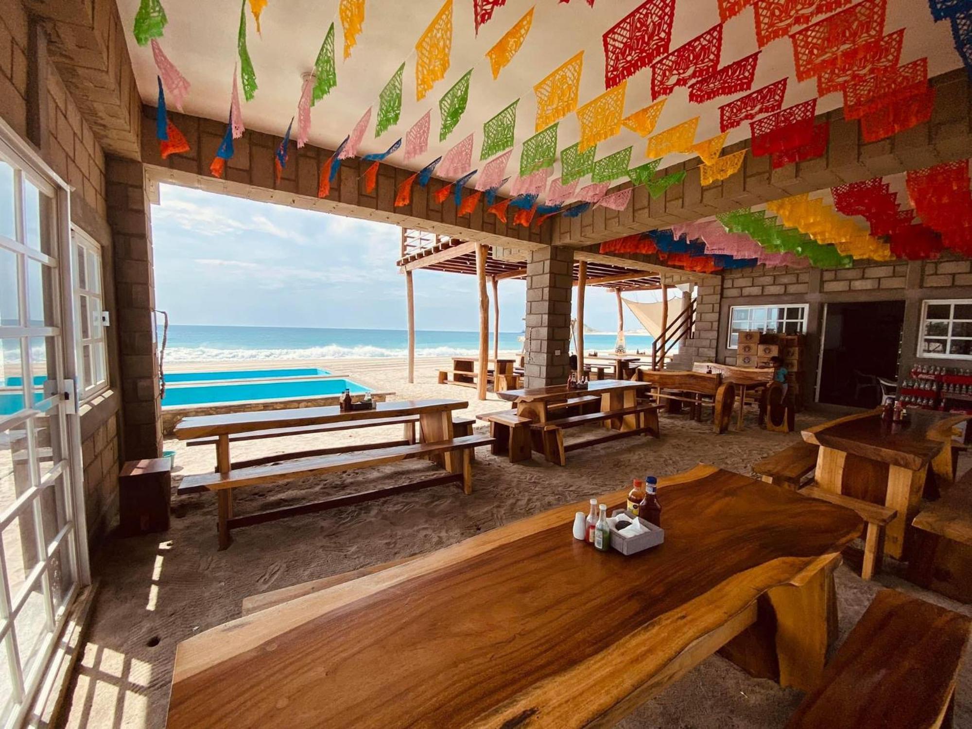 Sal Marina Restaurante Y Cabanas Salina Cruz Ngoại thất bức ảnh